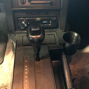 High Quality Carbon Fiber Infused 82-92 Third Gen Camaro Small Cup Holder - Easy Install