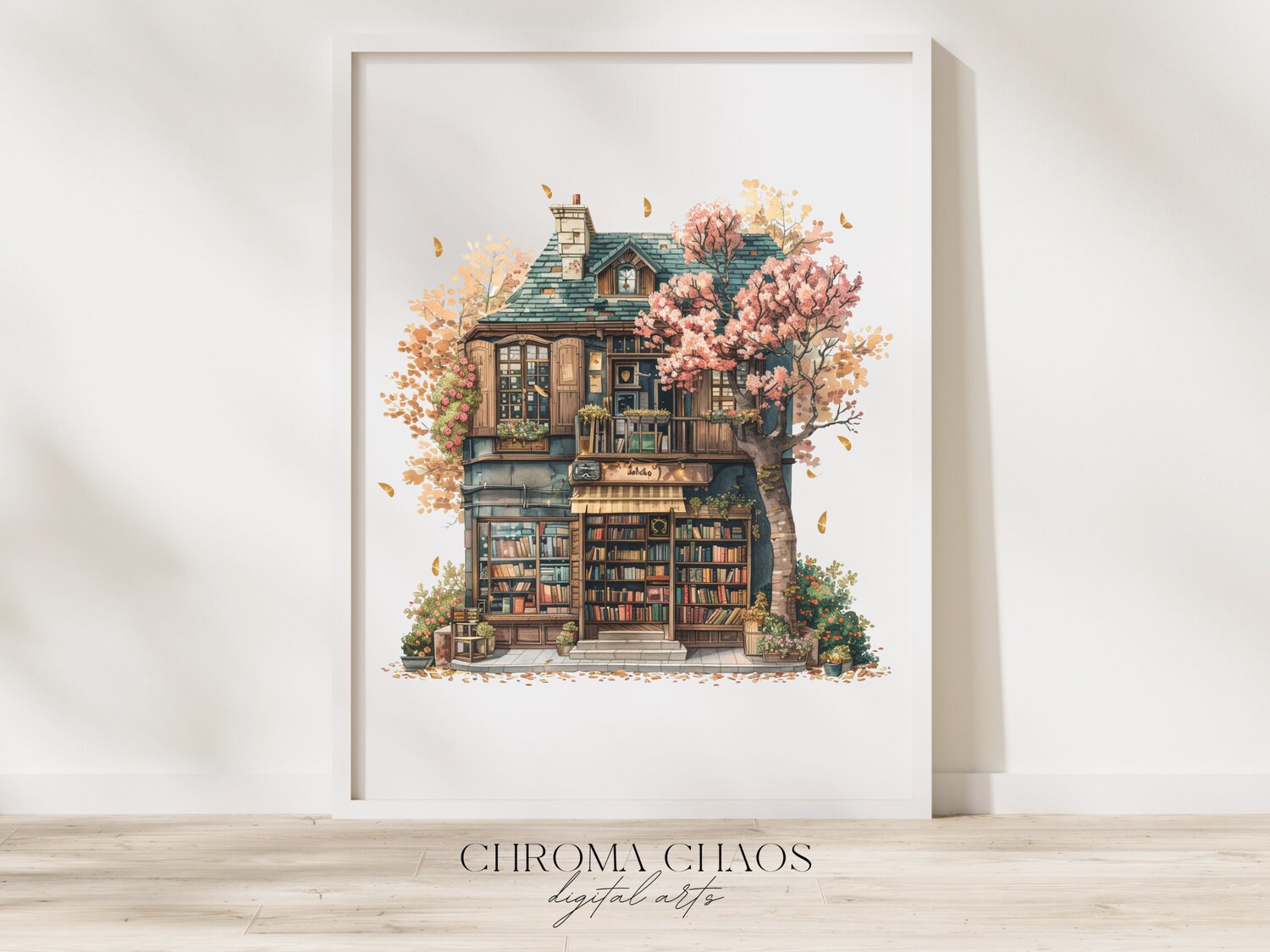 Spring Bookstore Clipart, Bookstore PNG, Architecture Clipart, Vintage ...