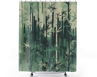 Bamboo Forest Shower Curtain