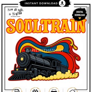 Soul Train Print - Etsy