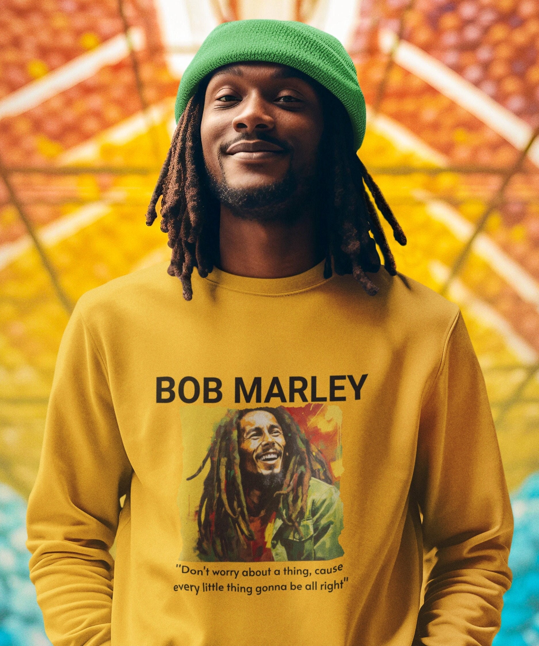 Bob Marley Sweater Etsy