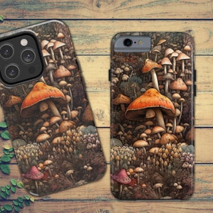 Mushroom Phone Case | Mushroom Cottagecore Fantasy Phonecase