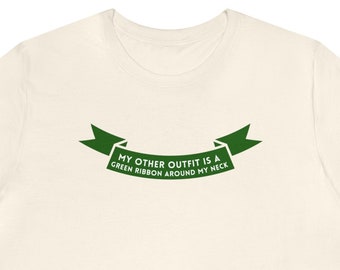 The Green Ribbon Shirt | Green Ribbon Girl Shirt | Green Ribbon Story Shirt | Kids Green Ribbon Story Shirt