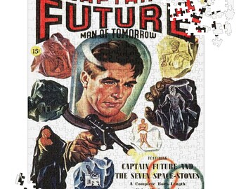 Captain Future Winter 1941 Science Fiction Puzzle