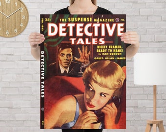 Detective Tales Feb 1952 Poster