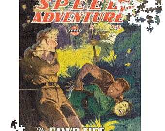 Speed Adventure Stories May 1944 - 252 And 510 Piece Puzzles