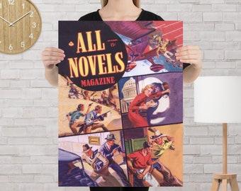All Novels Magazine Nov 1938 Poster