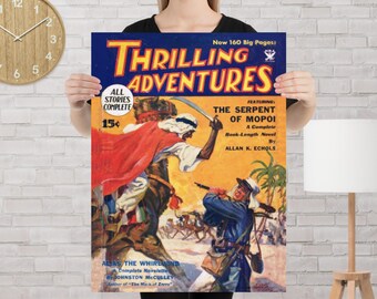 Thrilling Adventures December 1933 Poster