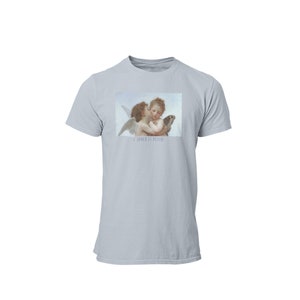 Angel Tshirt, L&#39;Amour and Psyché enfants, William-Adolphe Bouguereau, Cupid First Kiss Shirt for Men and Women