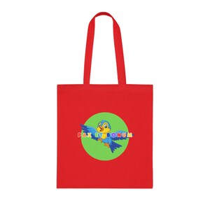 Peace and Happiness Tote Bag - Pax et Bonum St Francis of Assisi - Patron Saint of Animals, Birds and the Environment