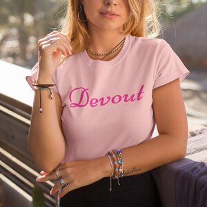 Y2K Faith Tshirt - Devout Catholic - Gift for Catholic Teen
