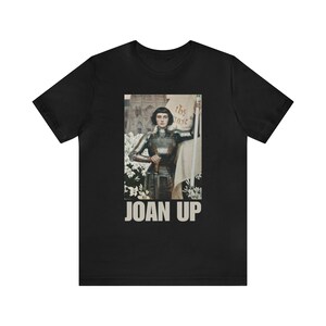 Joan Up T-Shirt - Jeanne dArc Oberteil - Katholische Schutzpatronin von Frankreich