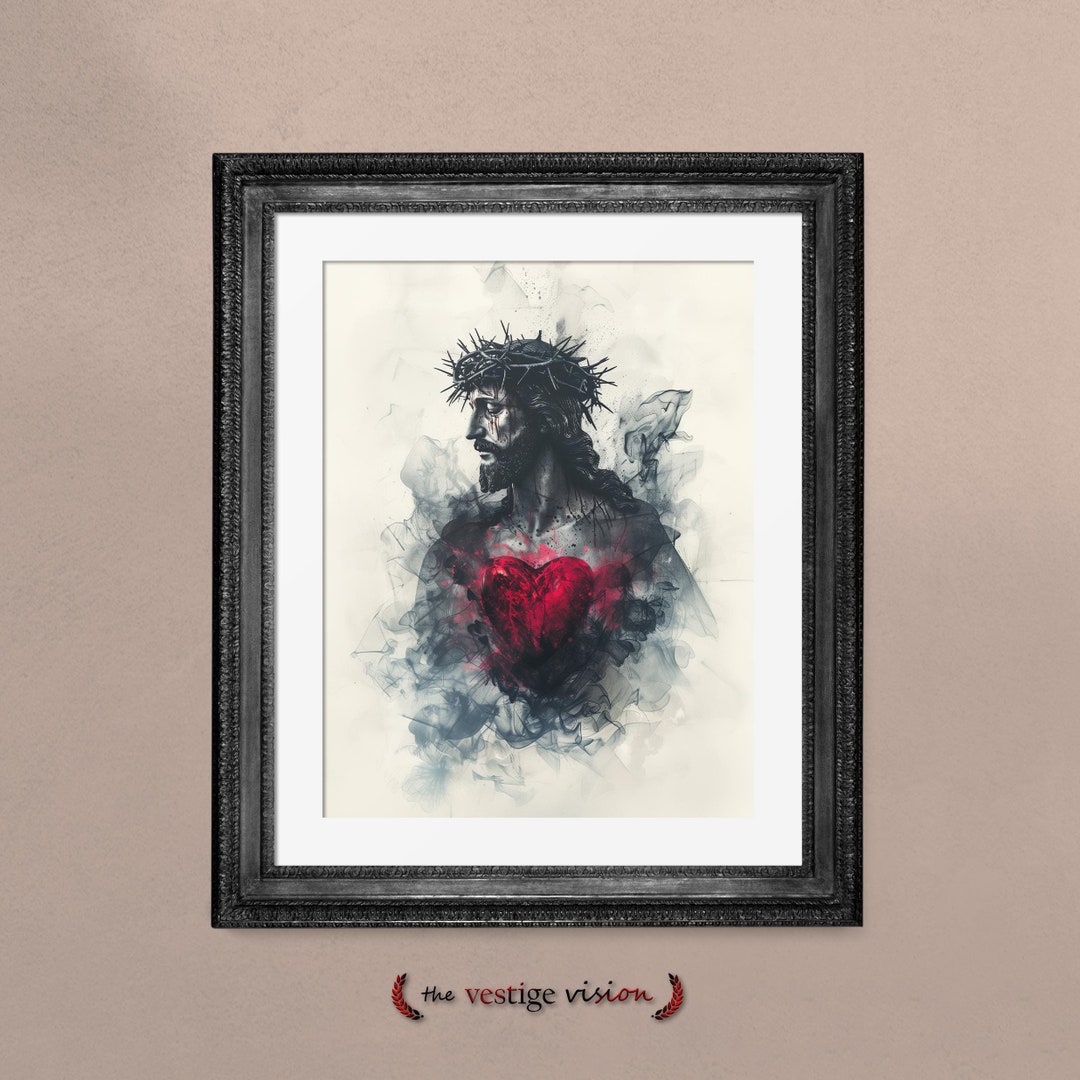 Sacred Heart of Jesus Christ | Crown of Thorns | Love | Passion ...