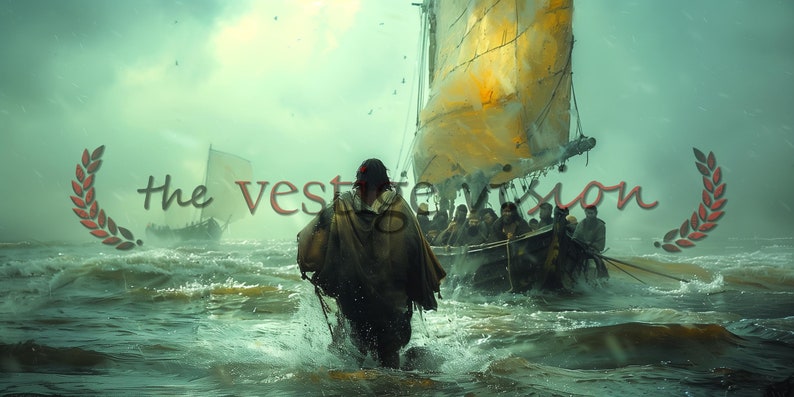 Do Not Be Afraid | Jesus Walks the Lake | Faith Art | Disciples | Oil ...
