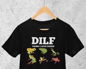Verdammt, ich liebe Frösche, verdammt, ich liebe Frösche Shirt, DILF Frosch Shirt