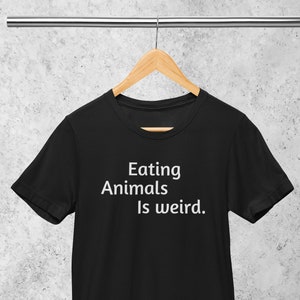 Vegan shirt friends not food eating animals is weird shirt vegan clothing Vegan T Shirt Avocado Shirt vegan gift Vegetarian Tee herbivore