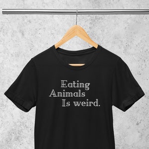 Vegan shirt friends not food eating animals is weird shirt vegan clothing Vegan T Shirt Avocado Shirt vegan gift Vegetarian Tee herbivore