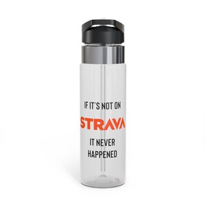Strava Flasche, Strava Sportflasche, Läufer Flasche Geschenk, Radfahrer Geschenk, Strava Laufgeschenk, Fahrradflasche, Radsportgeschenke, Strava Geschenk