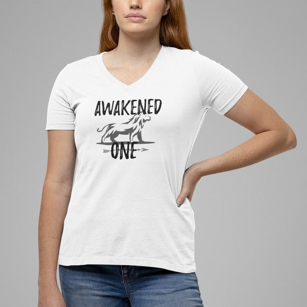 Awakened One Unisex Vneck Tshirt