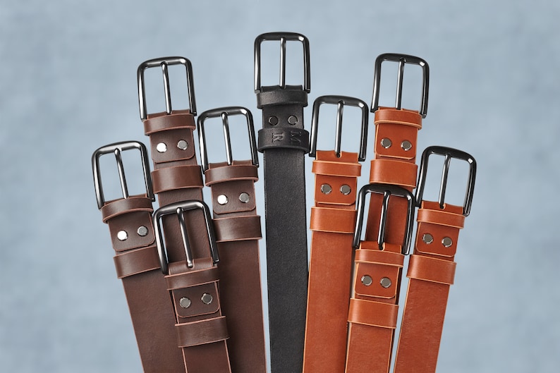 Custom Belts for Groomsmen Leather Belts for Groomsmen image 1