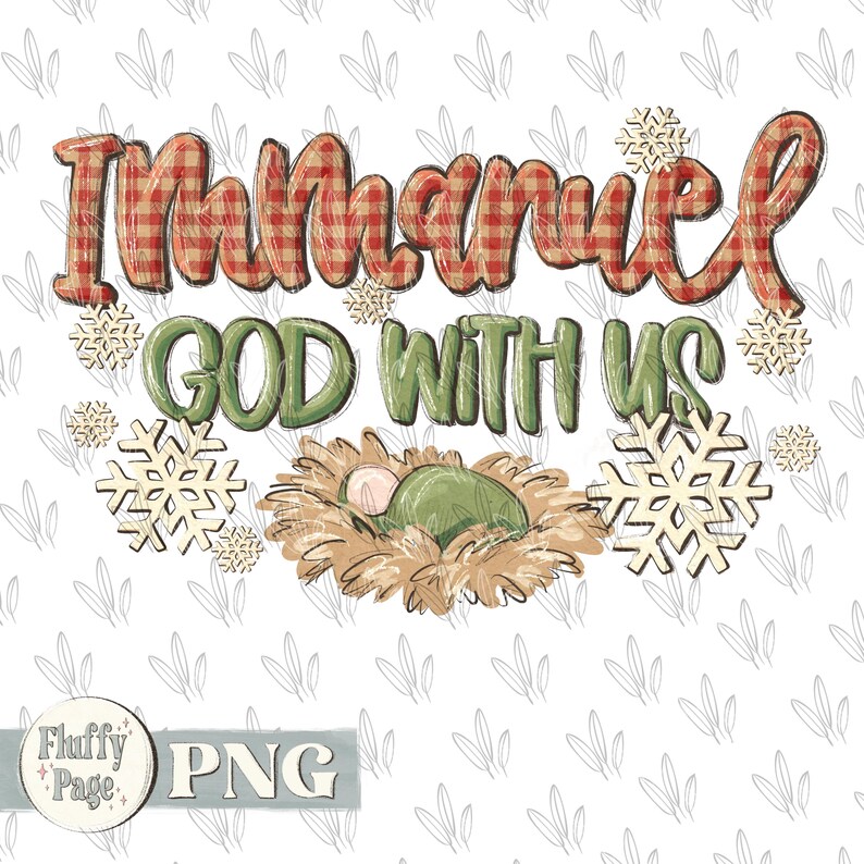 Immanuel Graphics Immanuel God With Us PNG, Let Us Adore Him, Christian Christmas, Baby ...