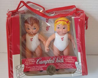 【1974 USA vintage】Campbell kids doll Vintage Campbell's Soup Century Edition Campbell Kids Boy