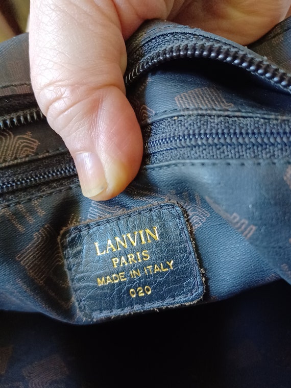 Authentic Vintage Lanvin Womens Shoulder Bag - image 4