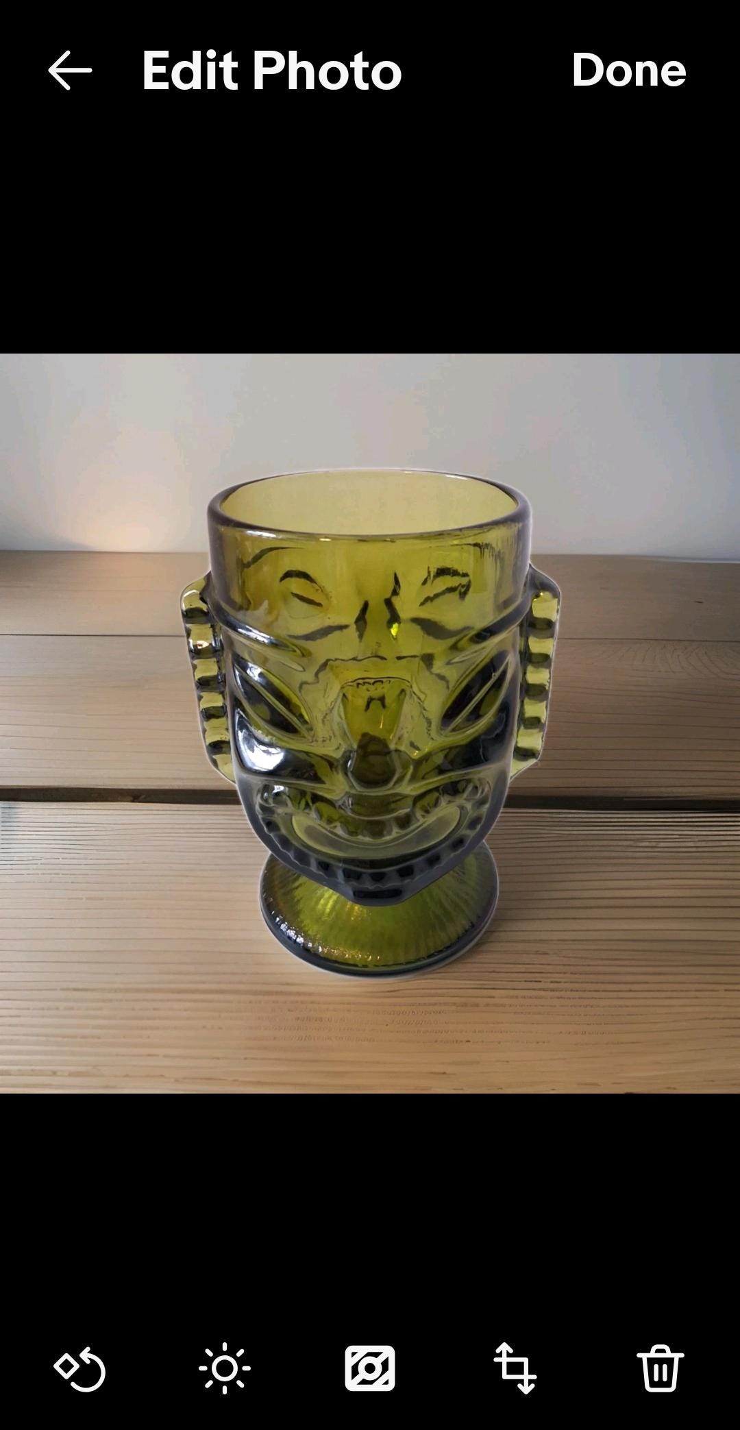 Tiki Glass Vintage - Etsy