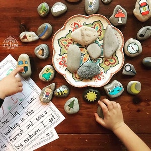 Story Stones para escrever e contar histórias