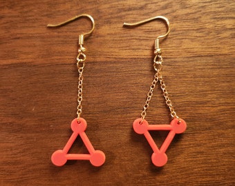 Divine Dogs Triangular Earrings | Jujutsu Kaisen