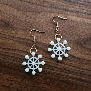 Mahoraga Wheel Earrings & Necklace | Jujutsu Kaisen