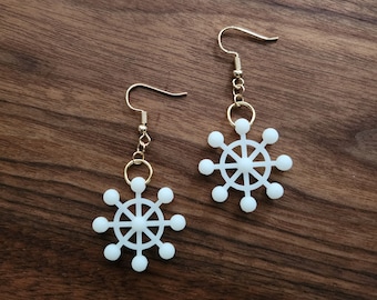 Mahoraga Wheel Earrings & Necklace | Jujutsu Kaisen