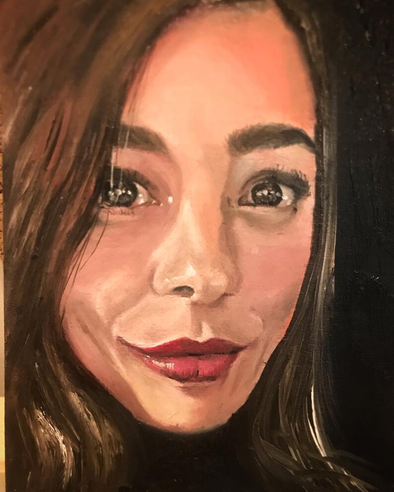 Custom Oil Painting Portraits Etsy