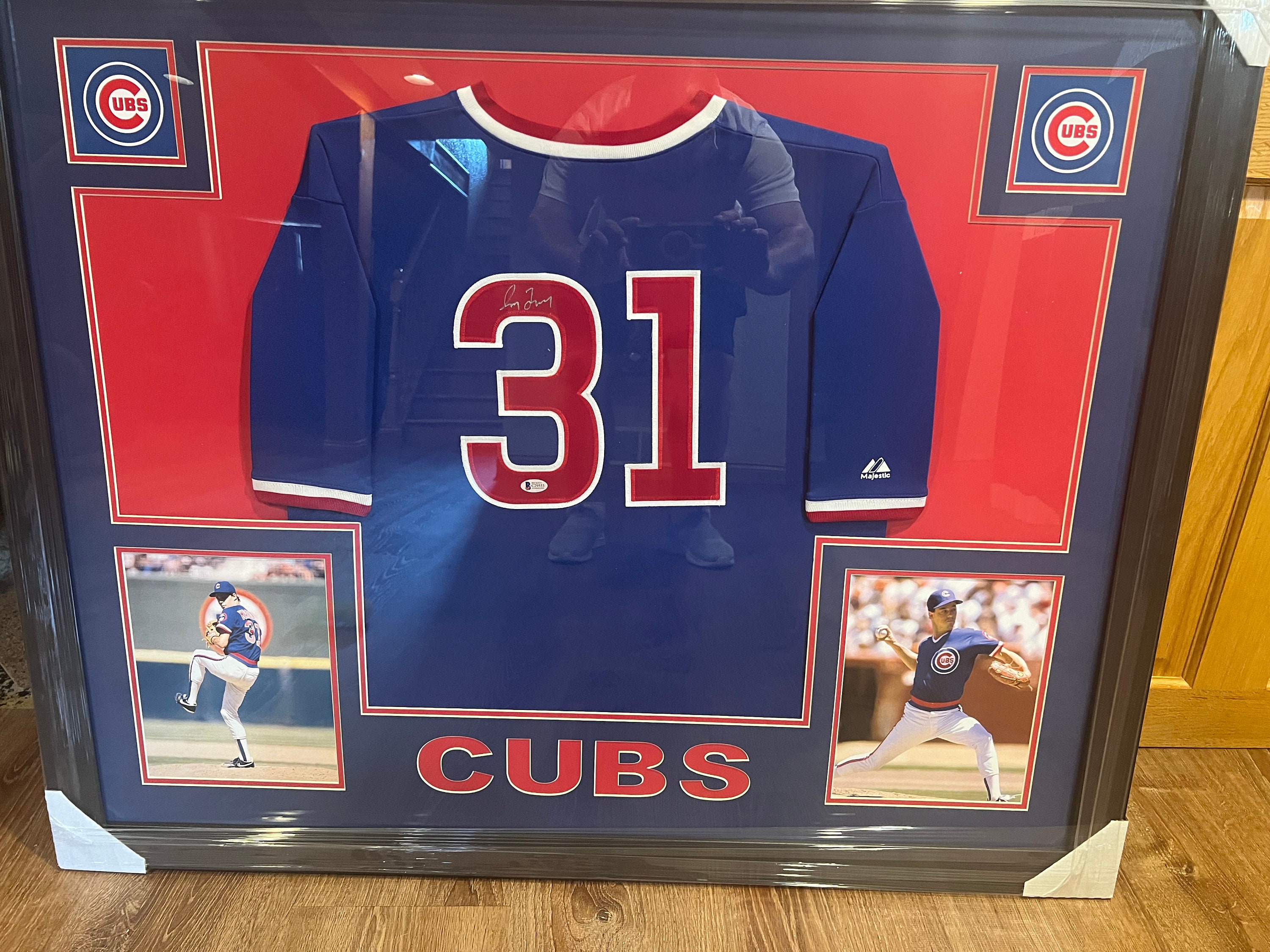 Joe Maddon Chicago Cubs Jersey Number Kit, Authentic Home Jersey Any Name  or Number Available at 's Sports Collectibles Store