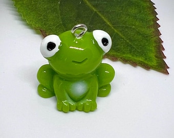 Frog Charm, DIY Jewelry Making, For Jewelry Design