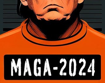 Donald Trump Mugshot — Digital Art — Instant Download - Etsy