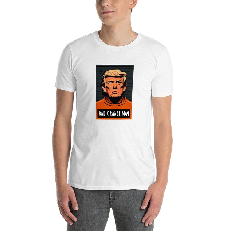 Trump Mugshot Short sleeve Unisex T shirt Etsy