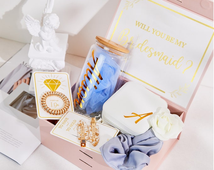 Customized Will You Be My Bridesmaid Gift Sets, Gift Boxes for Lovely Bridesmaids, Wedding Gift Boxes