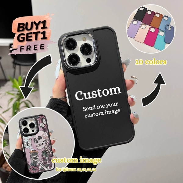 Fully Custom Image Phone Case For iPhone 15 iPhone 14 iPhone 13 iPhone 12 Plus Pro Max | Personalized Photo Phone Case | Shockproof