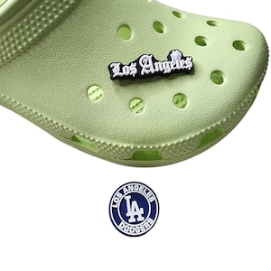 Los Angeles theme Clog charms | baseball