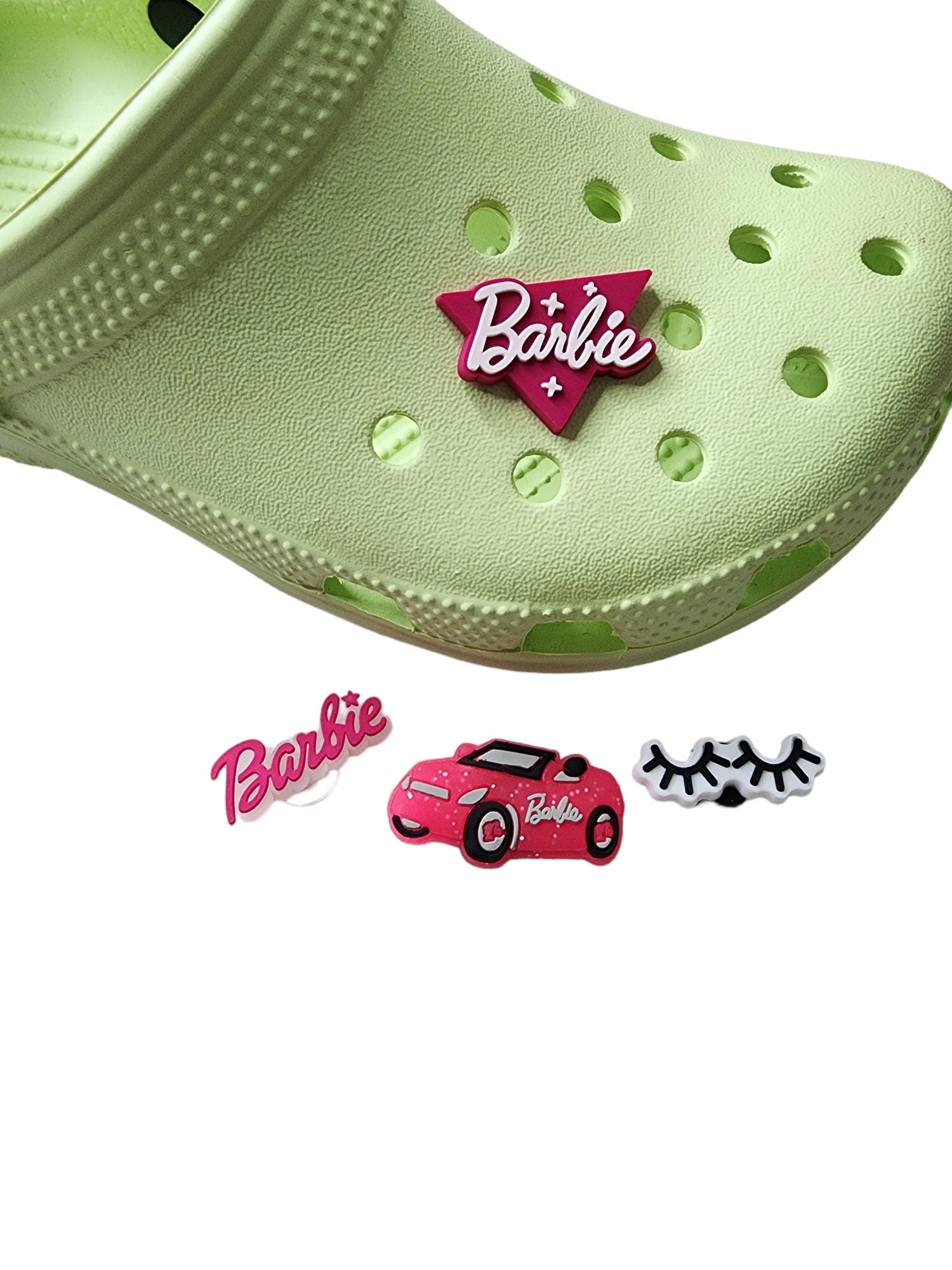 Barbie” Custom Crocs - The Trap Doll Hou$e Boutique