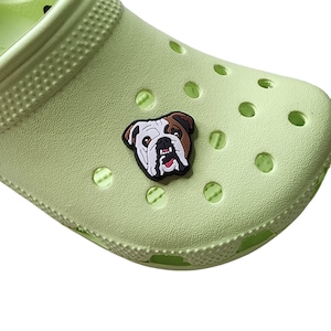 Croc charms | English bulldog theme | Dog lovers | Gift ideas