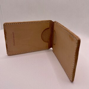 Leather bifold wallet