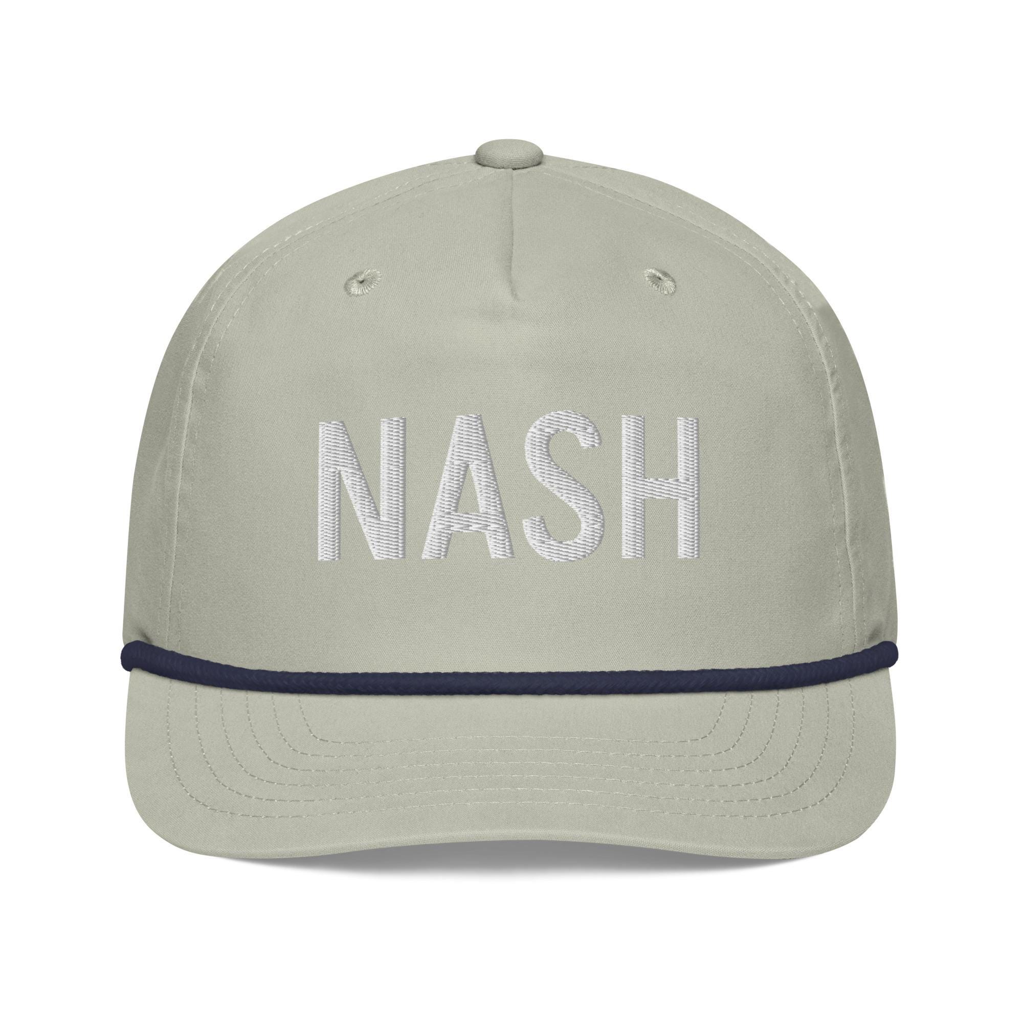 NASH Golf Rope Cap, Nashville Sports Hat, Nashville Hat, NASH Hat