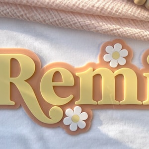 Daisy Name Sign - Personalised - Door Sign - Daisy Name Sign