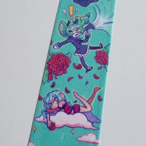 Hatsune Miku Sour Gummy Worm Washi Tape Stationary image 3
