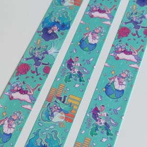 Hatsune Miku Sour Gummy Worm Washi Tape Stationary image 6