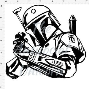 Decalcomania di Boba Fett