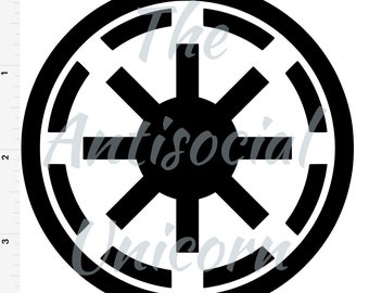 Galactic Republic Symbol Decal