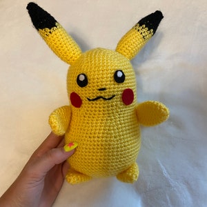 Crochted Pikachu!